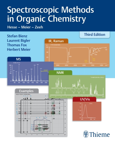 Cover image for book Spectroscopic Methods in Organic Chemistry