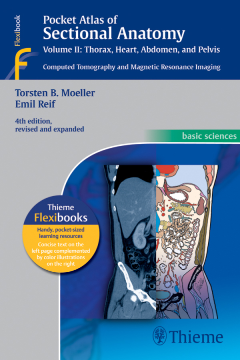 Cover image for book Pocket Atlas of Sectional Anatomy, Volume II: Thorax, Heart, Abdomen, and Pelvis