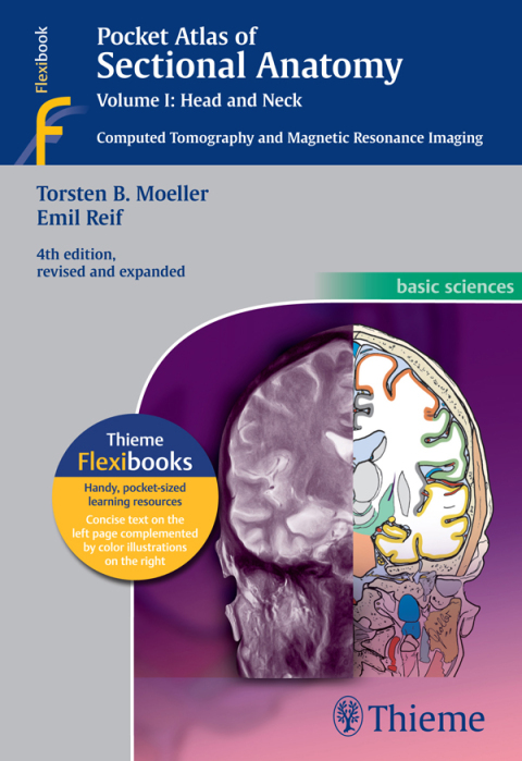 Cover image for book Pocket Atlas of Sectional Anatomy, Volume I: Head and Neck
