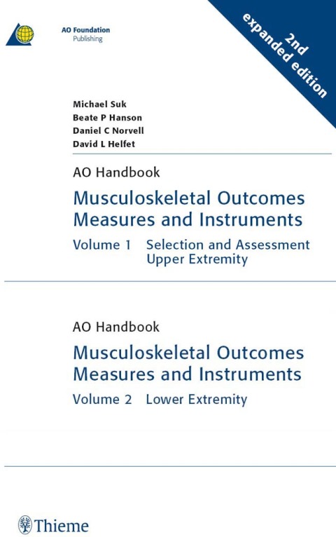 Musculoskeletal Outcomes Measures and Instruments 