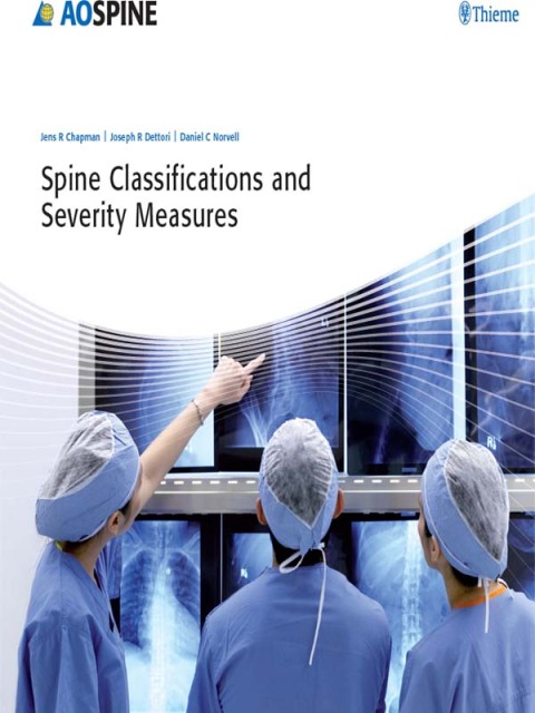 Spine Classifications and Severity Measures 