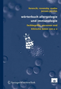 صورة الغلاف: Wörterbuch Allergologie und Immunologie 9783211201510