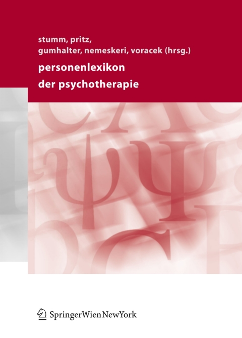 Cover image for book Personenlexikon der Psychotherapie