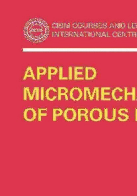 Cover image for book Applied Micromechanics of Porous Materials