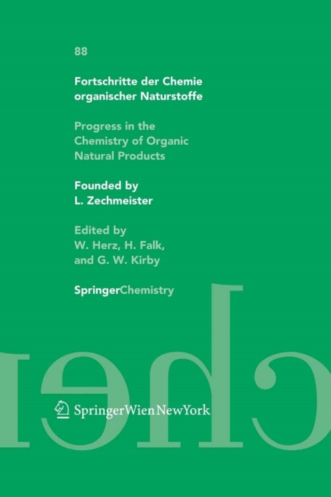 Cover image for book Fortschritte der Chemie organischer Naturstoffe / Progress in the Chemistry of Organic Natural Products 88