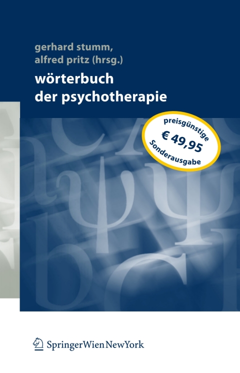 Cover image for book Wörterbuch der Psychotherapie