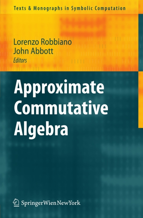 Cover image for book Approximate Commutative Algebra