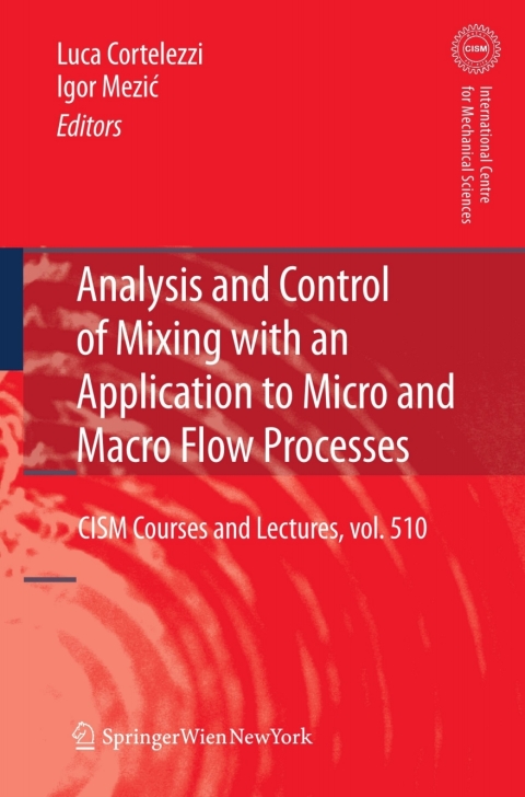 Cover image for book Analysis and Control of Mixing with an Application to Micro and Macro Flow Processes