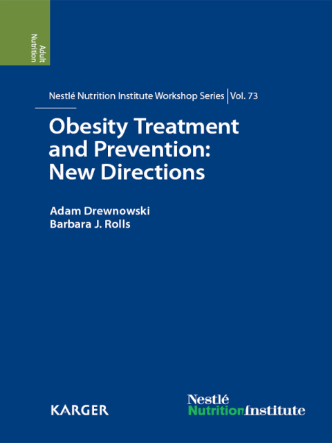 Cover image for book Obesity Treatment and Prevention: New Directions