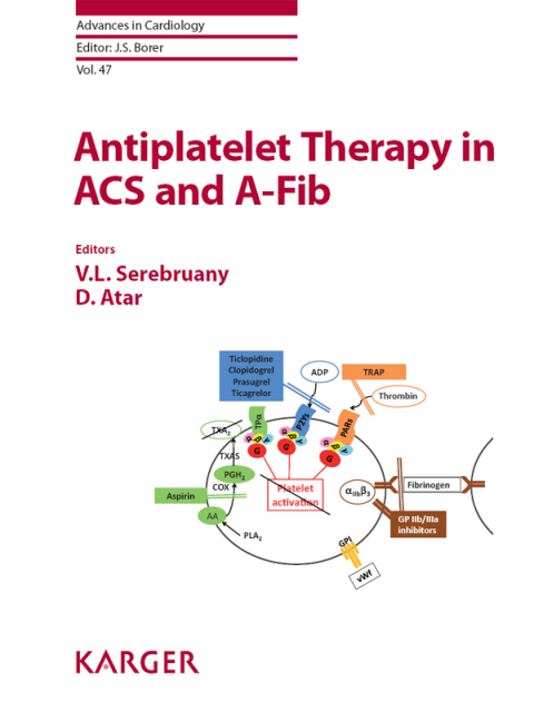 Cover image for book Antiplatelet Therapy in ACS and A-Fib