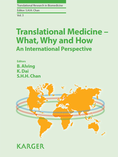 Cover image for book Translational Medicine - What, Why and How: An International Perspective