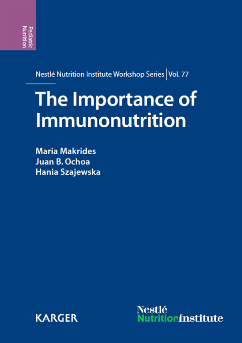 Cover image for book The Importance of Immunonutrition