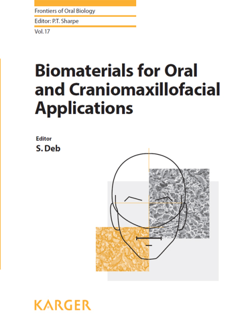 Cover image for book Biomaterials for Oral and Craniomaxillofacial Applications