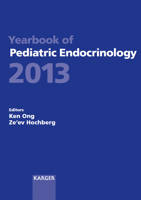 Cover image for book Yearbook of Pediatric Endocrinology 2013