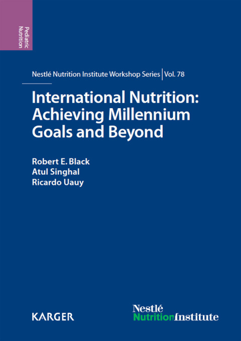 Cover image for book International Nutrition: Achieving Millennium Goals and Beyond