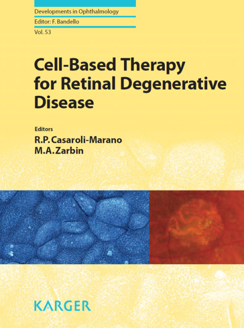 Cover image for book Cell-Based Therapy for Retinal Degenerative Disease