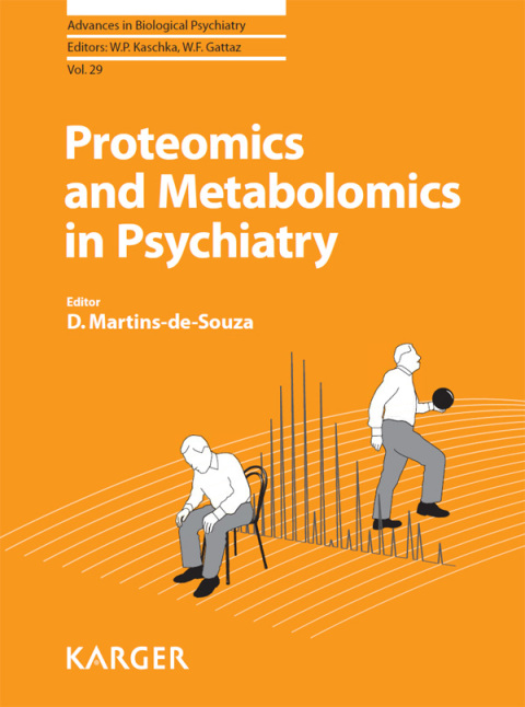 Cover image for book Proteomics and Metabolomics in Psychiatry