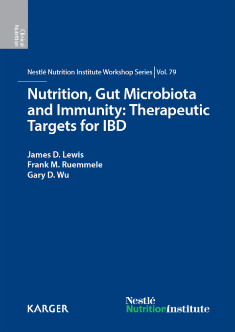 Cover image for book Nutrition, Gut Microbiota and Immunity: Therapeutic Targets for IBD
