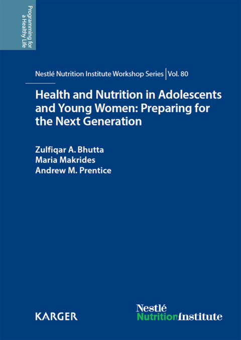 Cover image for book Health and Nutrition in Adolescents and Young Women: Preparing for the Next Generation