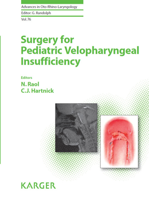 Cover image for book Surgery for Pediatric Velopharyngeal Insufficiency