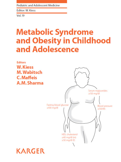 Cover image for book Metabolic Syndrome and Obesity in Childhood and Adolescence