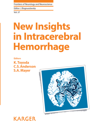 New Insights in Intracerebral Hemorrhage