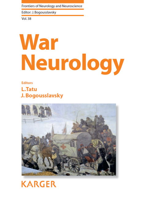 Cover image for book War Neurology