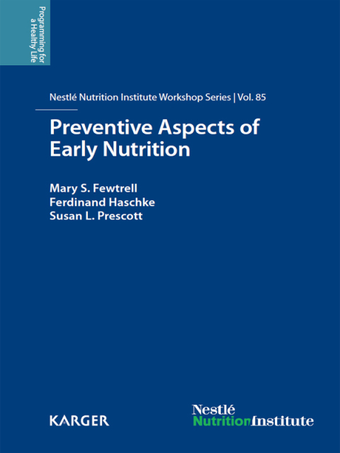 Cover image for book Preventive Aspects of Early Nutrition