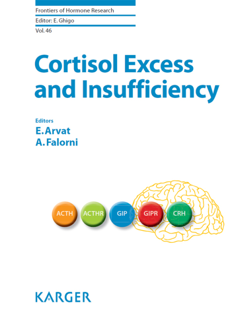 Cover image for book Cortisol Excess and Insufficiency