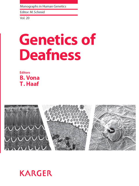 Cover image for book Genetics of Deafness