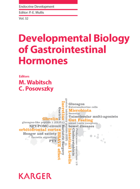 Cover image for book Developmental Biology of Gastrointestinal Hormones