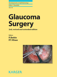 Cover image: Glaucoma Surgery 9783318060393