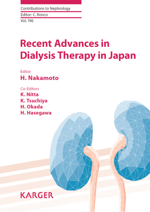 Cover image for book Recent Advances in Dialysis Therapy in Japan