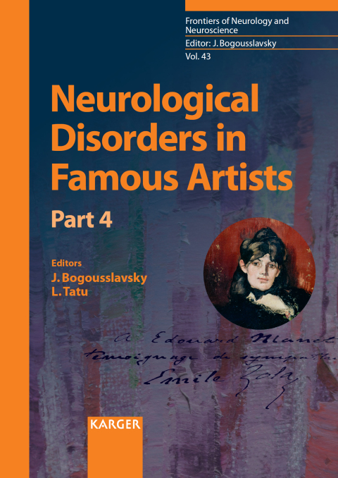 Cover image for book Neurological Disorders in Famous Artists - Part 4