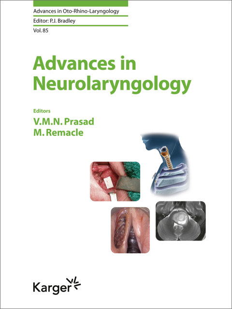 Cover image for book Advances in Neurolaryngology