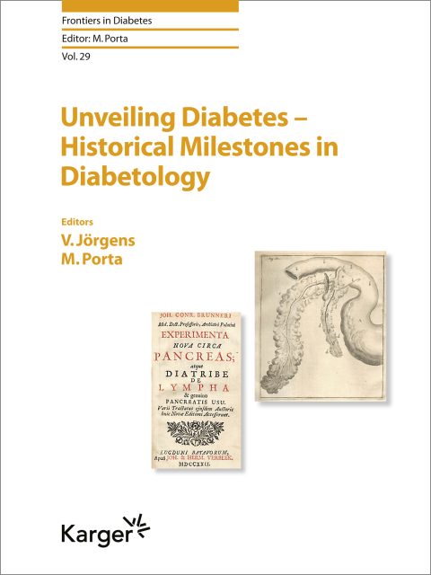 Cover image for book Unveiling Diabetes - Historical Milestones in Diabetology