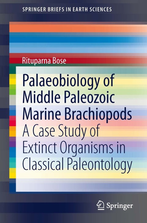 Cover image for book Palaeobiology of Middle Paleozoic Marine Brachiopods