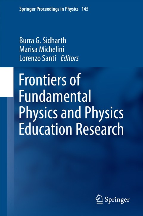 Cover image for book Frontiers of Fundamental Physics and Physics Education Research