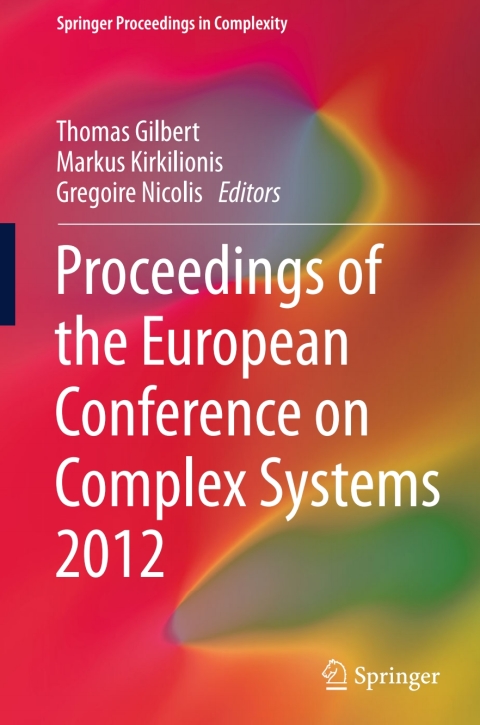 Cover image for book Proceedings of the European Conference on Complex Systems 2012