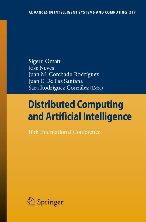 Cover image for book Distributed Computing and Artificial Intelligence