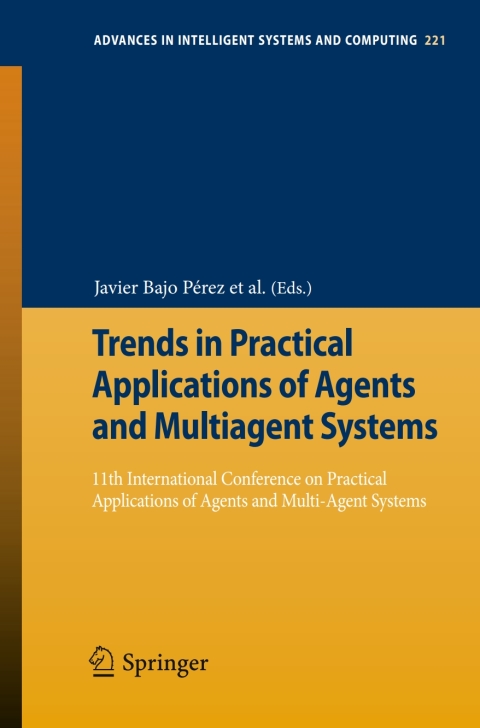Cover image for book Trends in Practical Applications of Agents and Multiagent Systems