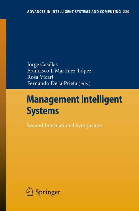 Cover image for book Management Intelligent Systems