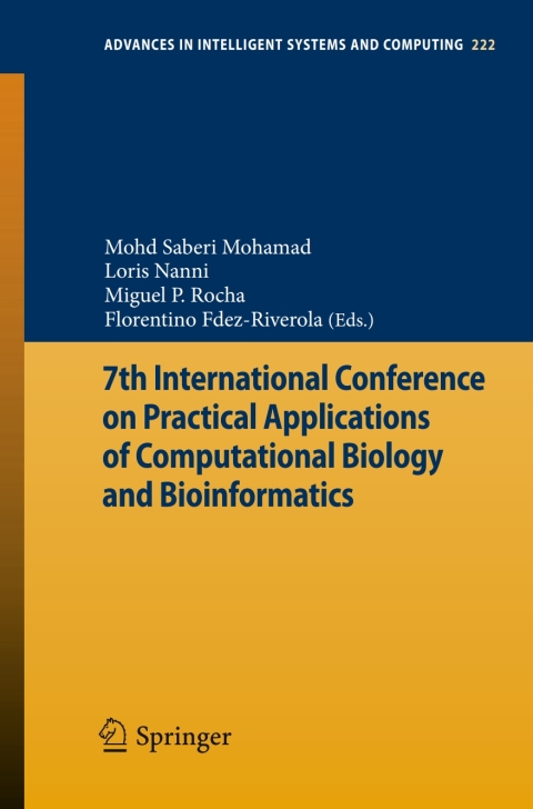 Cover image for book 7th International Conference on Practical Applications of Computational Biology & Bioinformatics