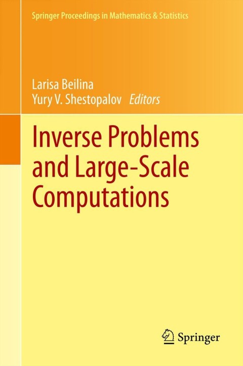 Cover image for book Inverse Problems and Large-Scale Computations