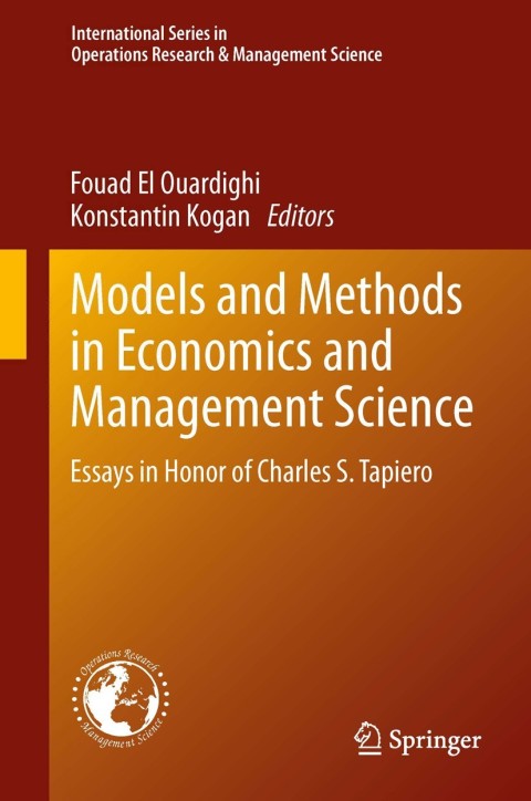Cover image for book Models and Methods in Economics and Management Science