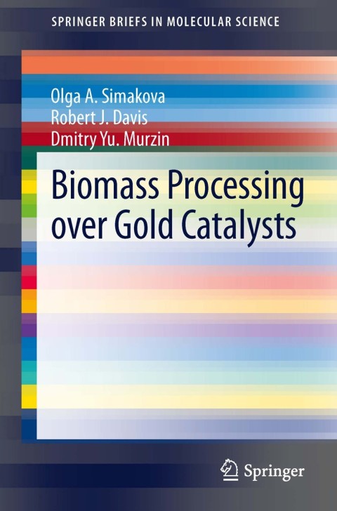 Cover image for book Biomass Processing over Gold Catalysts