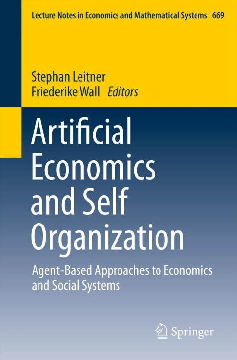 Cover image for book Artificial Economics and Self Organization