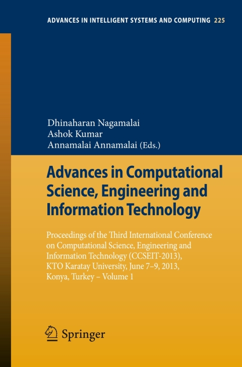 Cover image for book Advances in Computational Science, Engineering and Information Technology