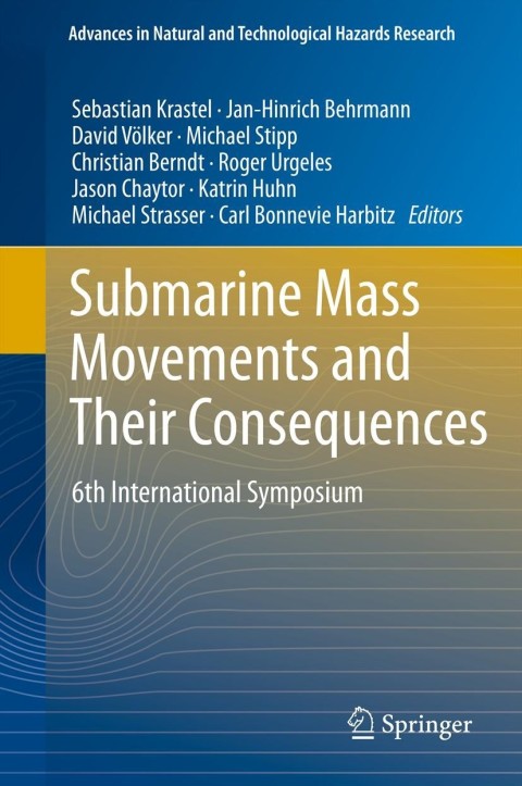 Cover image for book Submarine Mass Movements and Their Consequences