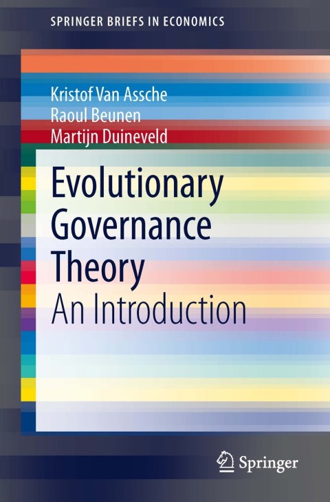 Cover image for book Evolutionary Governance Theory